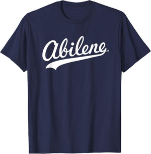 Abilene Christian University Wildcats Abilene Script T-Shirt - T-Shirt | Navy
