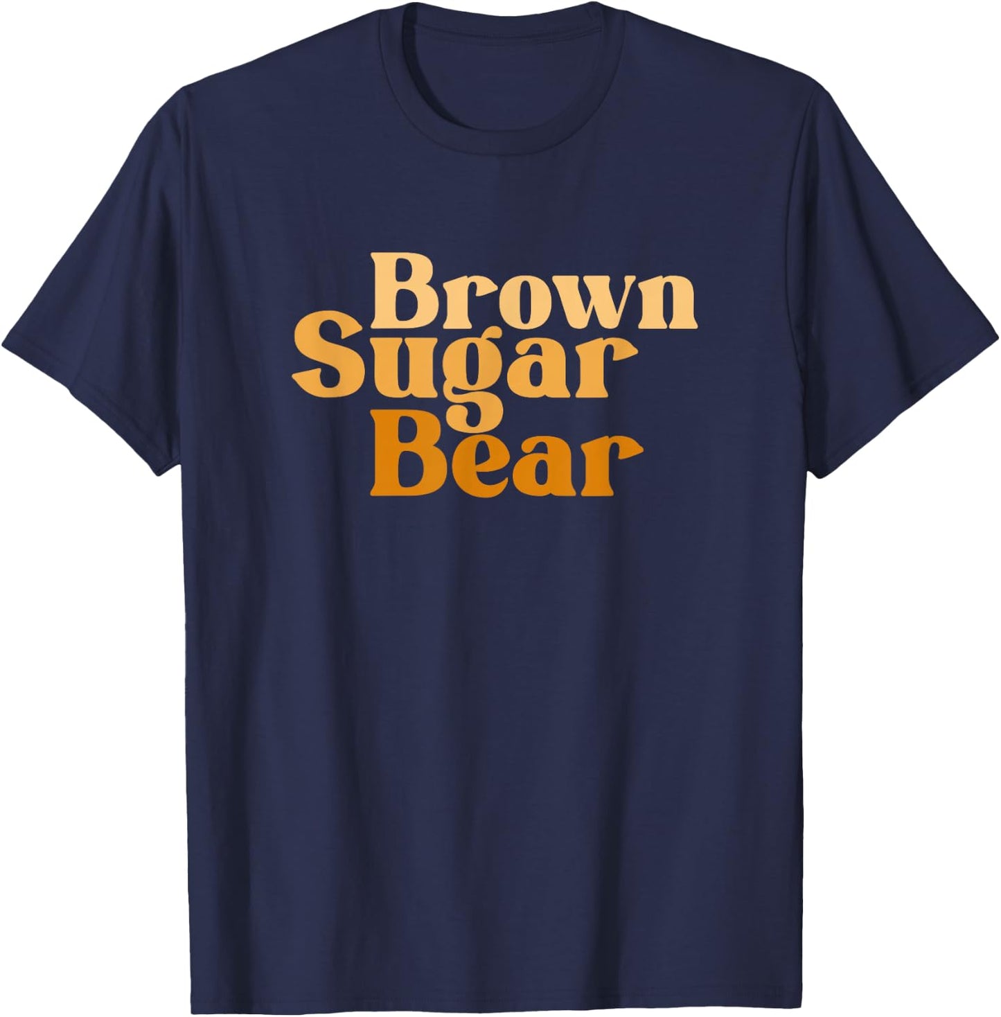 Brown Sugar Bear T-Shirt - T-Shirt | Navy