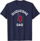 Duquesne University Dukes Arched Dad T-Shirt - T-Shirt | Navy