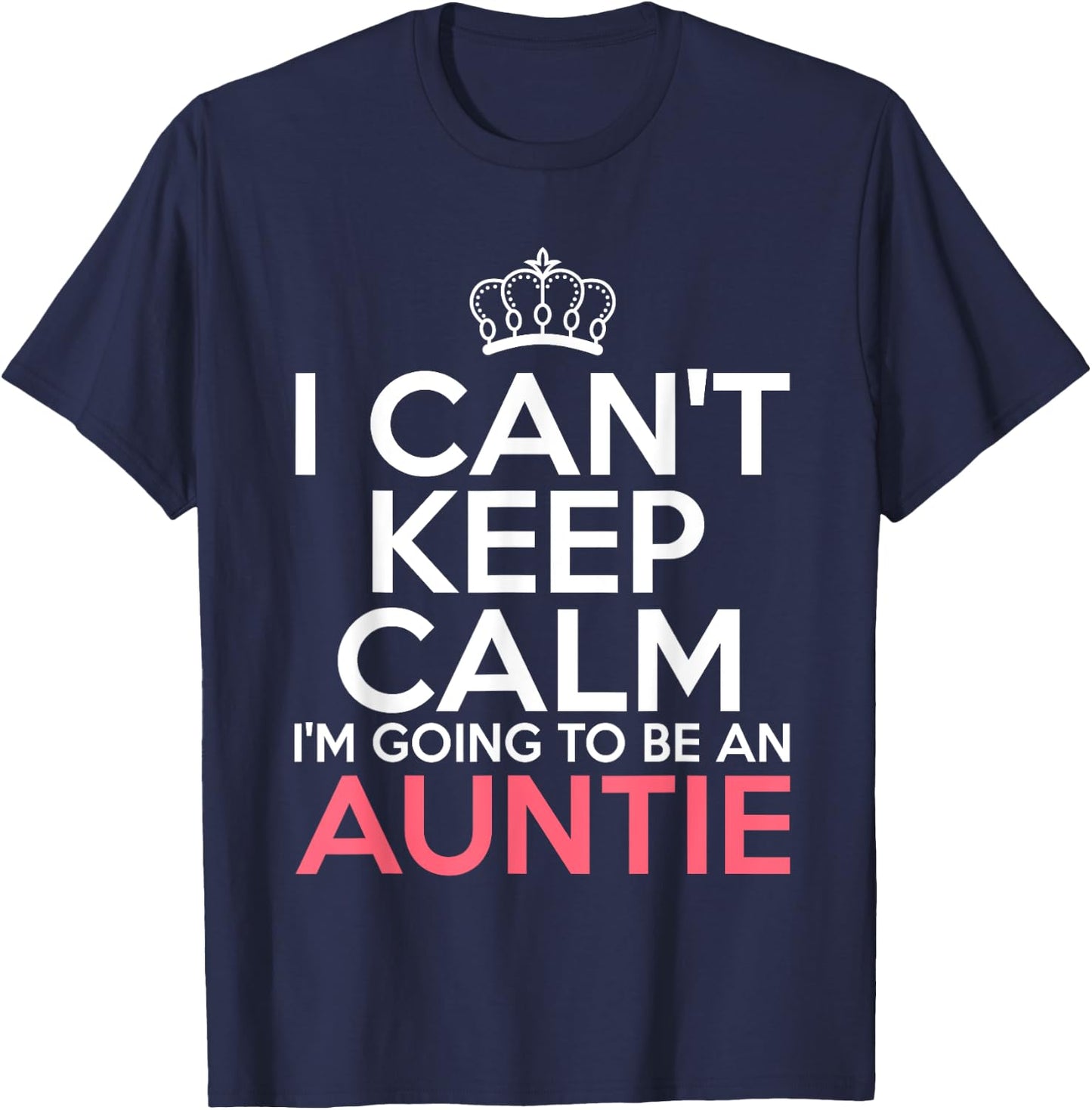 Best Auntie Art Girls Best Aunt Ever Aunt To Be T-Shirt - T-Shirt | Navy
