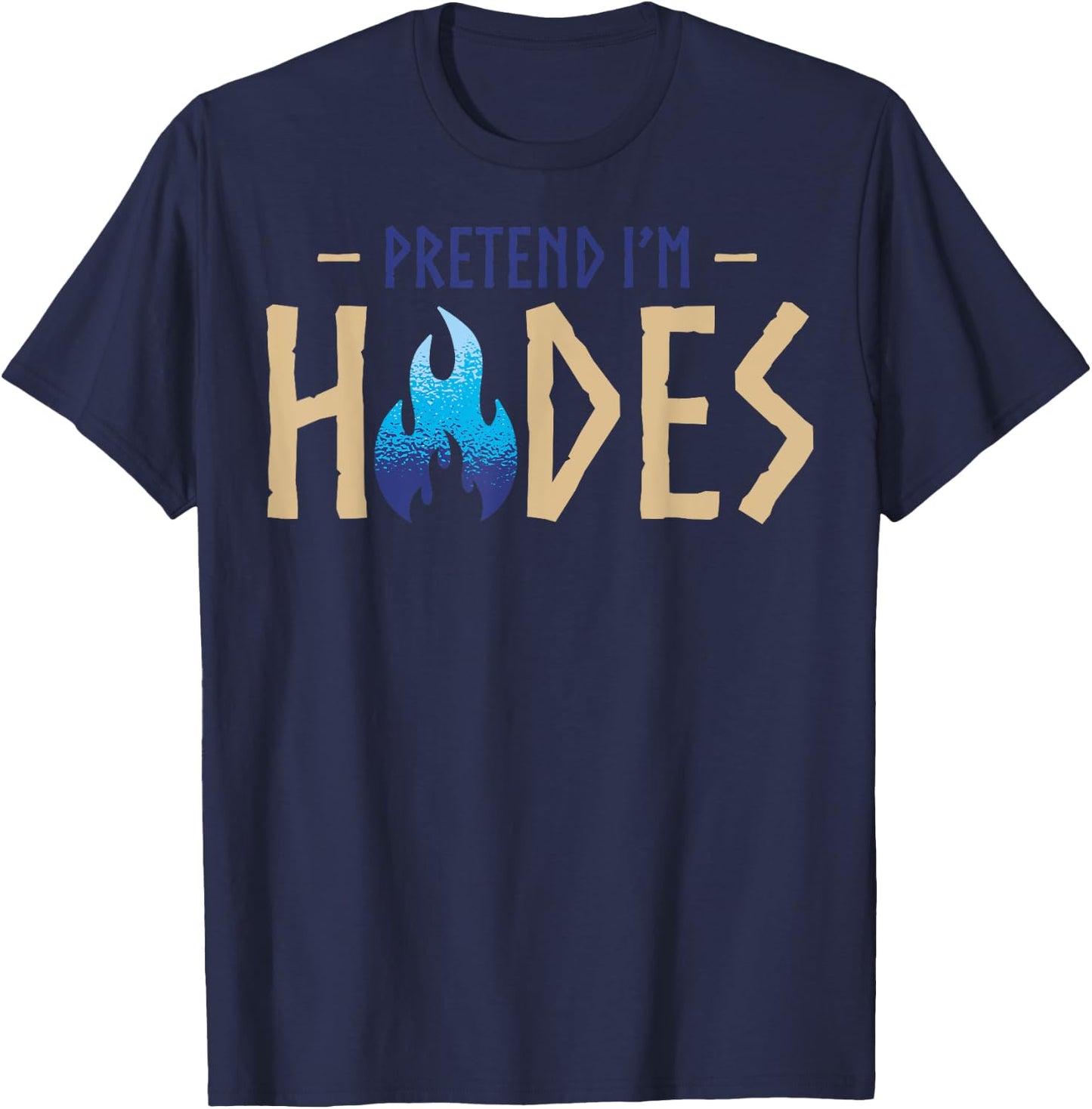 Hades Costume Greek Mythology Ancient Greek Mythologist T-Shirt - T-Shirt | Navy