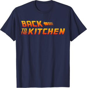 Back To The Kitchen Gift T-Shirt - T-Shirt | Navy