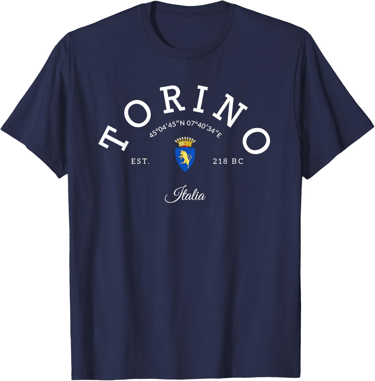 Torino Italia Turin trip Italia Torino Italy family vacation T-Shirt - T-Shirt | Navy