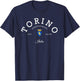 Torino Italia Turin trip Italia Torino Italy family vacation T-Shirt - T-Shirt | Navy