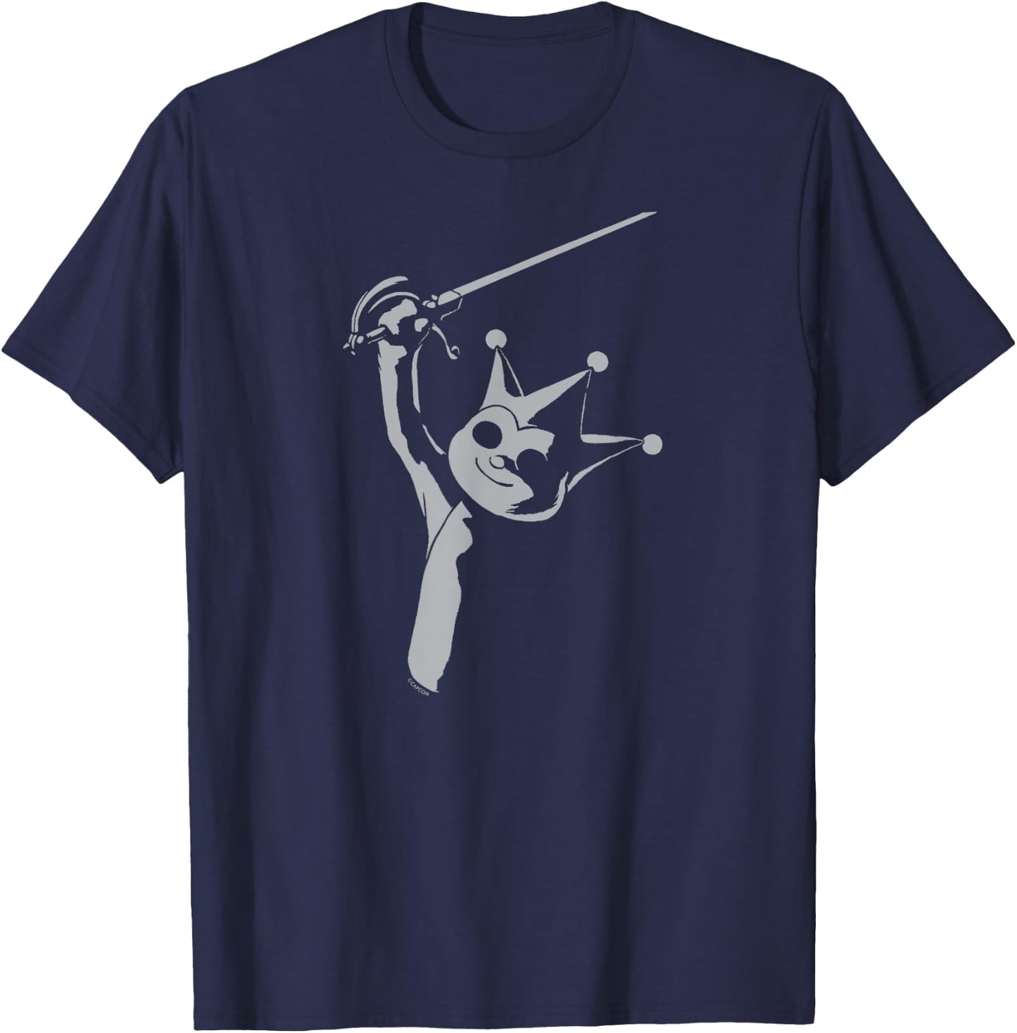 Ace Attorney Investigations Collection Proto Badger T-Shirt - T-Shirt | Navy