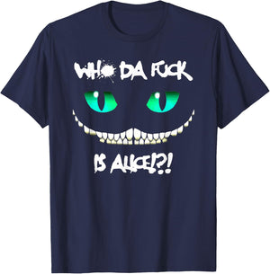 Halloween Who da fuck is Alice T-Shirt - T-Shirt | Navy