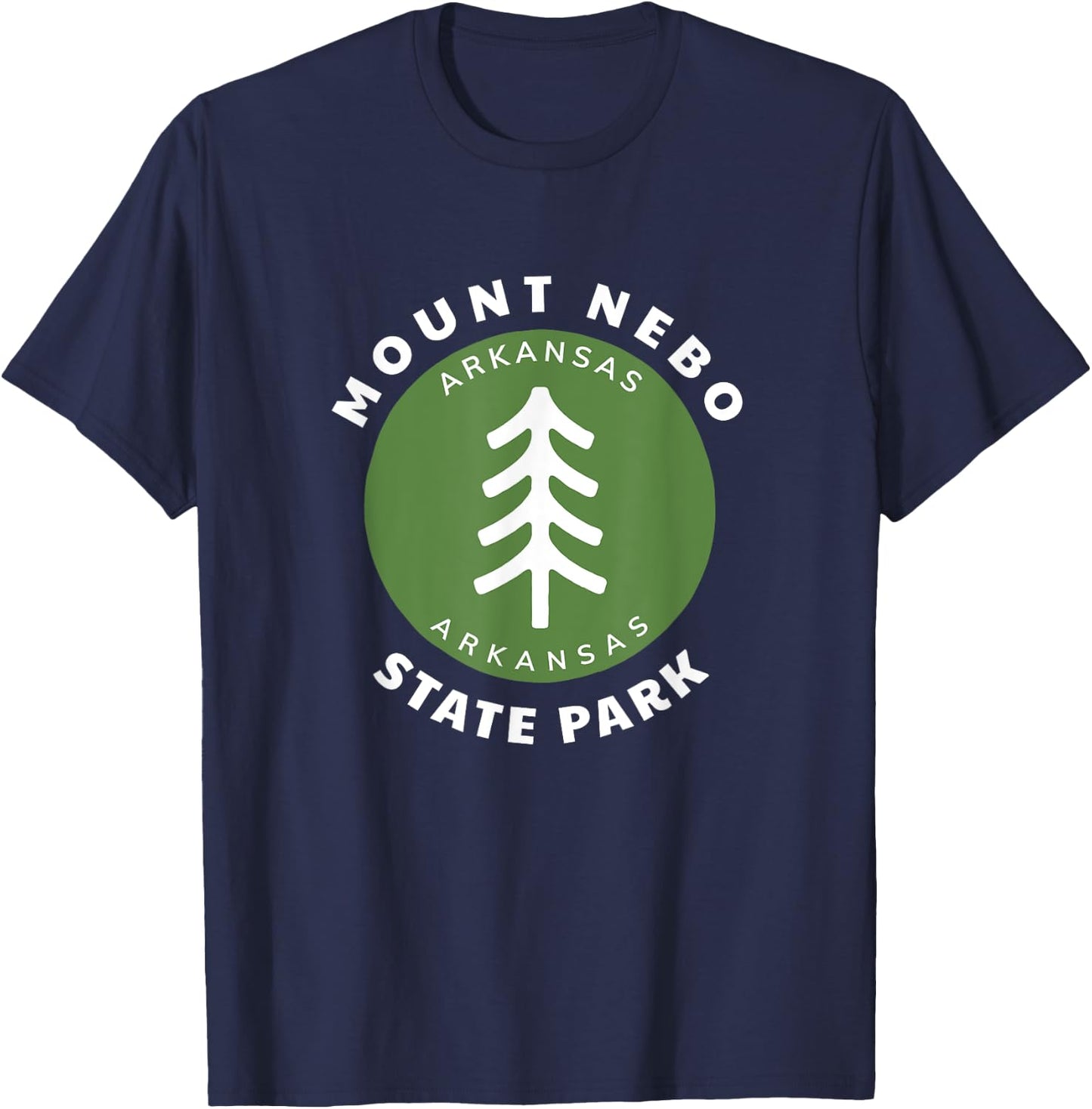 Mount Nebo State Park Arkansas Vacation Souvenir T-Shirt - T-Shirt | Navy