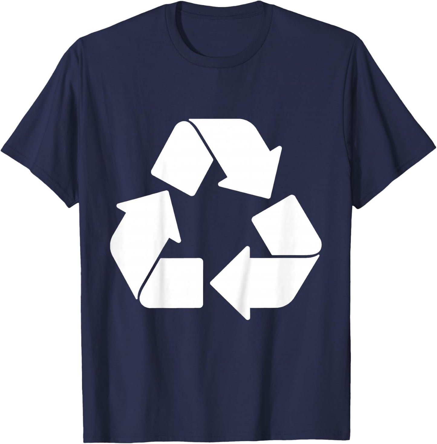 Recycling Logo Earth Day Toddler Boy Recycle Symbol Girls T-Shirt - T-Shirt | Navy