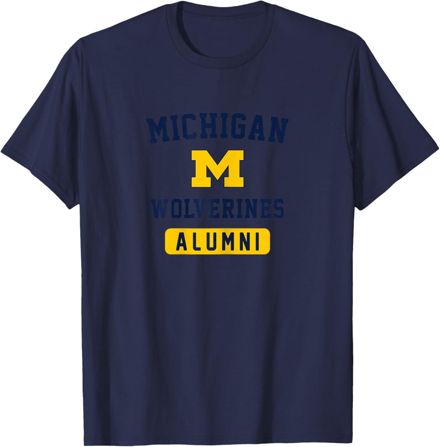 University of Michigan Wolverines U of M Alumni T-Shirt - T-Shirt | Navy