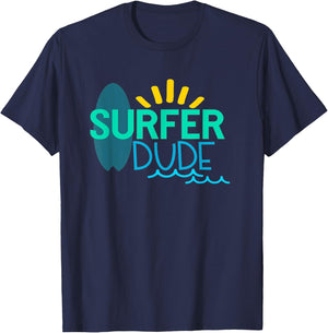 Surfer Dude T-Shirt - T-Shirt | Navy
