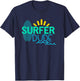 Surfer Dude T-Shirt - T-Shirt | Navy