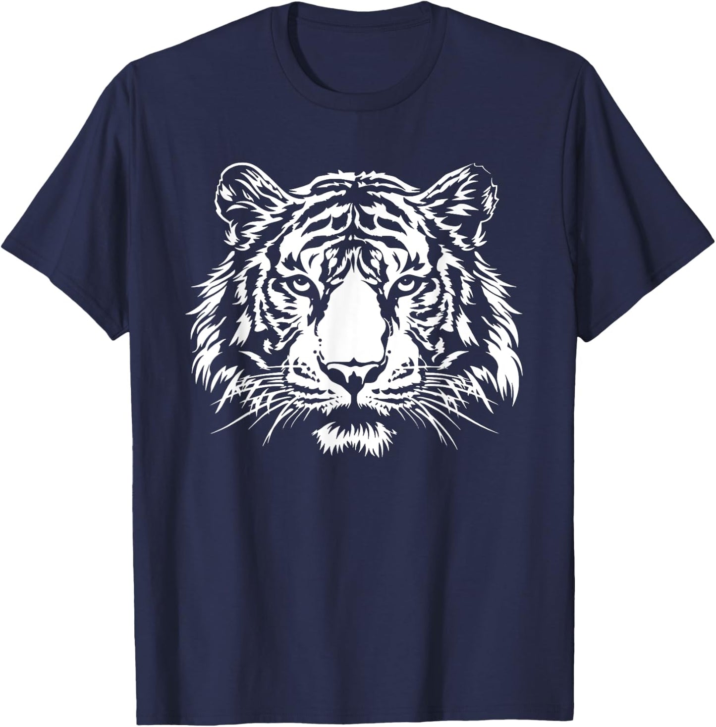 Tiger Graphic T-Shirt - T-Shirt | Navy