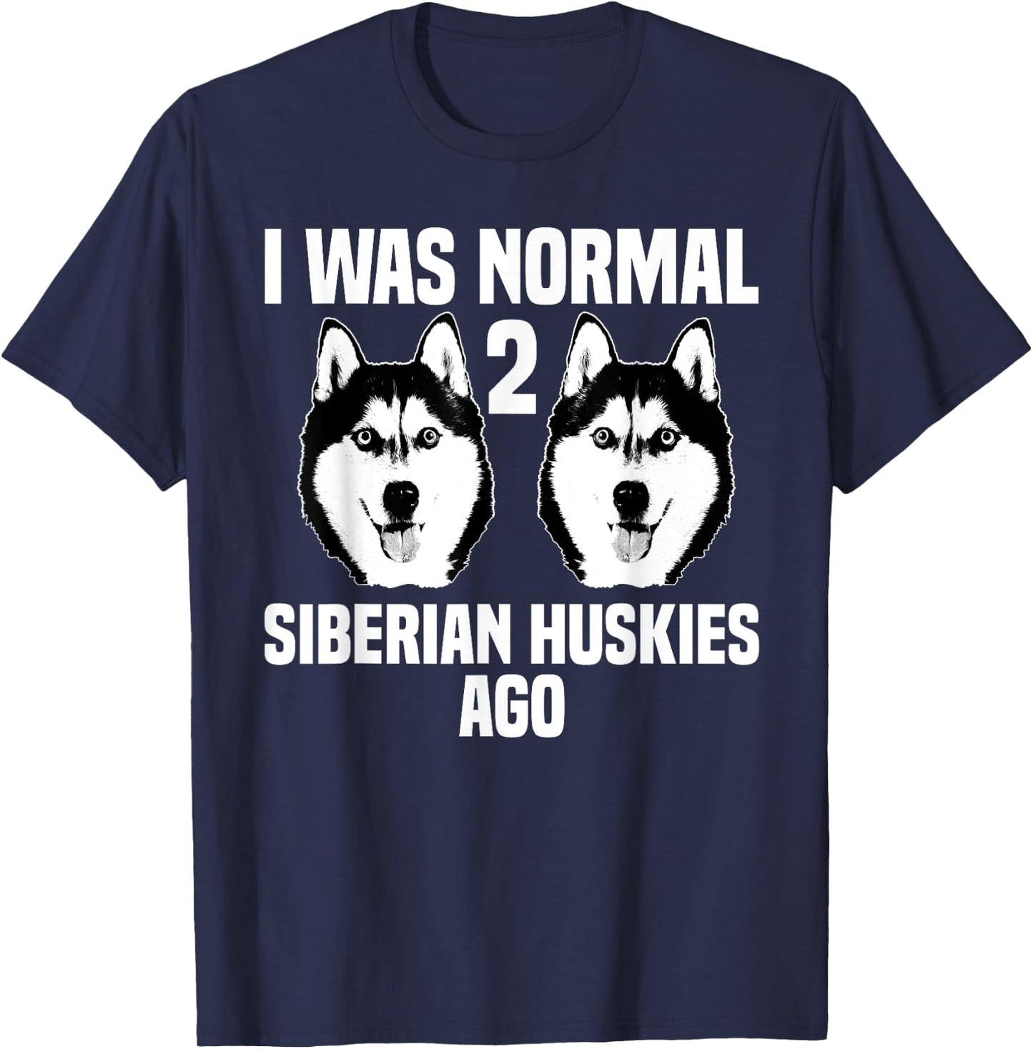 Best Siberian Husky Women Dog Owner Puppy Huskies T-Shirt - T-Shirt | Navy