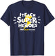 I Teach Super Heroes Comic Book Hero 3rd Grade Teacher T-Shirt - T-Shirt | Navy