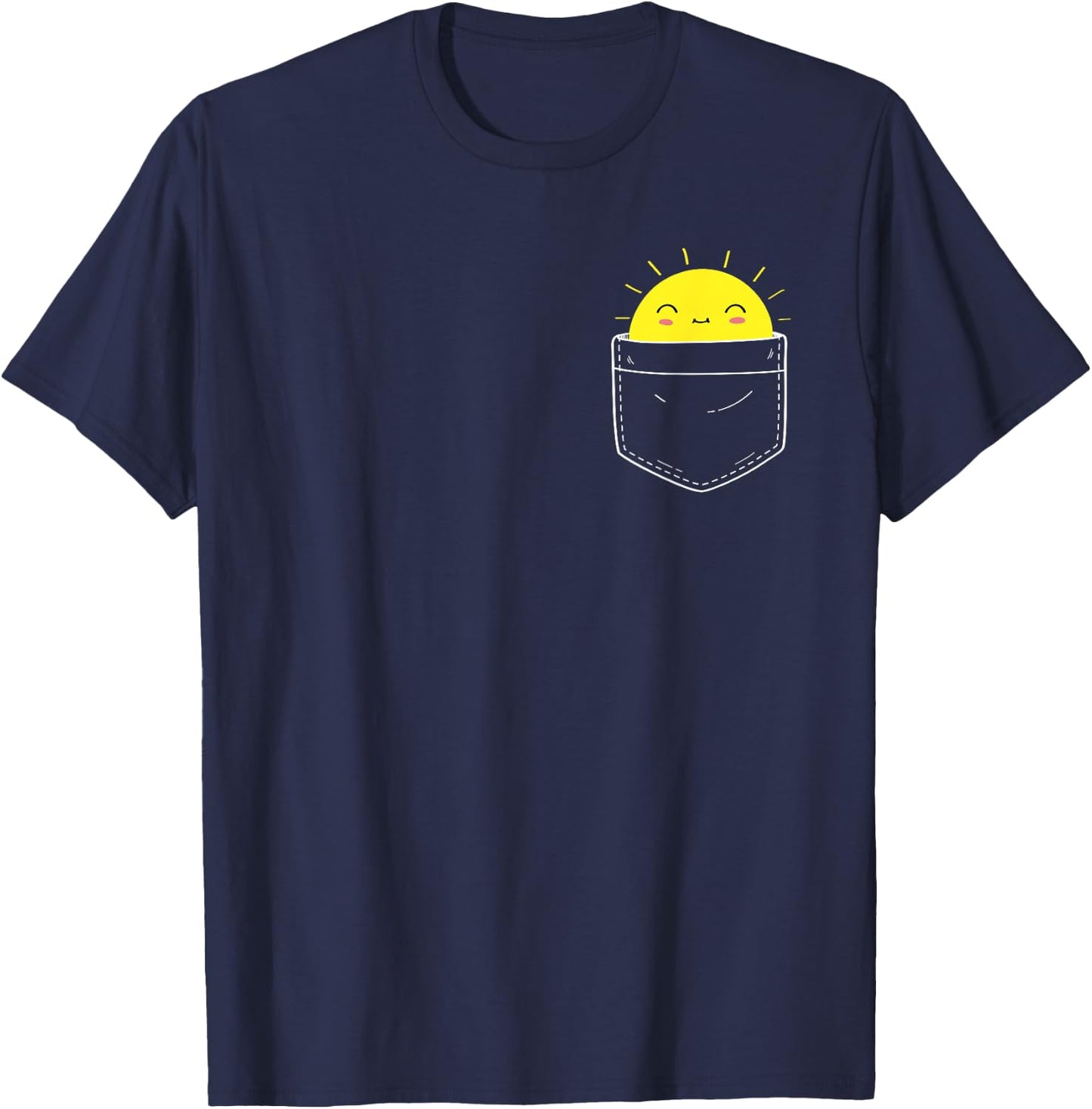 Pocket of Sunshine in my Pocket T-Shirt - T-Shirt | Navy