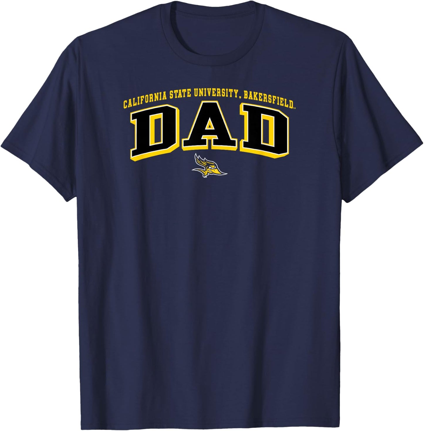 Cal State Bakersfield Roadrunners Dad Arch Royal T-Shirt - T-Shirt | Navy