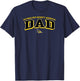 Cal State Bakersfield Roadrunners Dad Arch Royal T-Shirt - T-Shirt | Navy