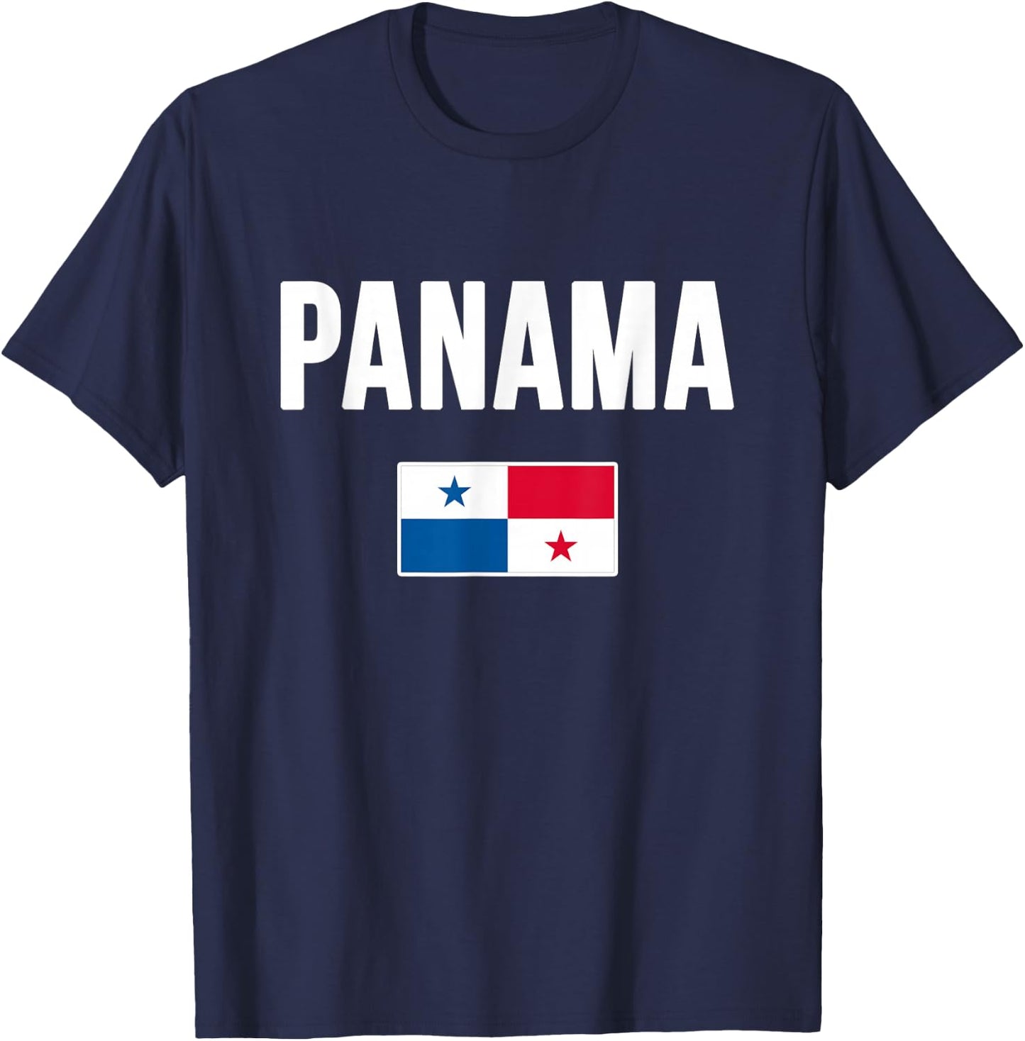 Panama Panamanian Flag T-Shirt - T-Shirt | Navy