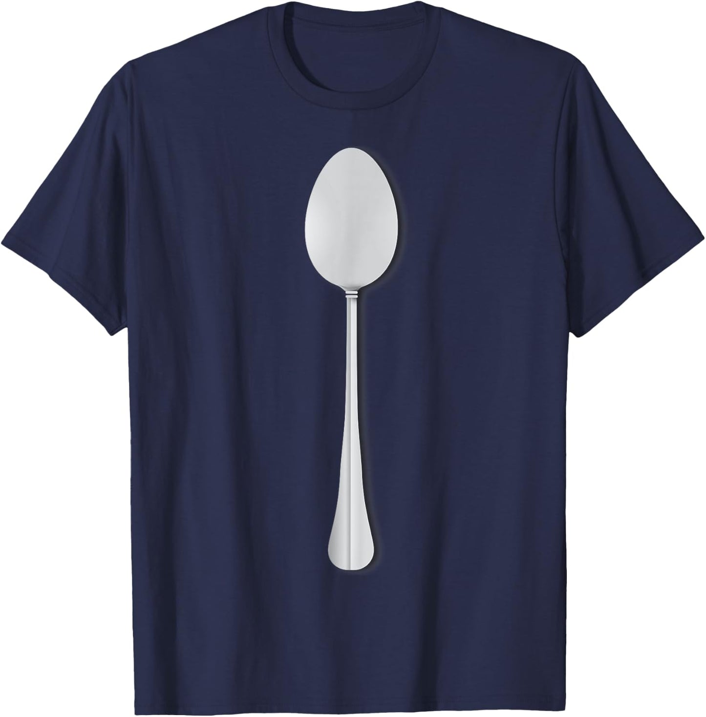 Funny Halloween Party Spoon Costume Couple Matching T-Shirt - T-Shirt | Navy