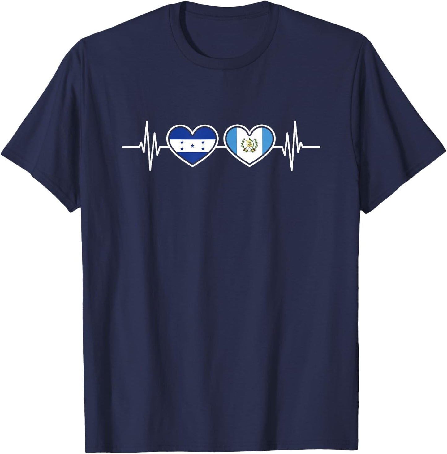 Honduras Flag of Honduras T-Shirt - T-Shirt | Navy