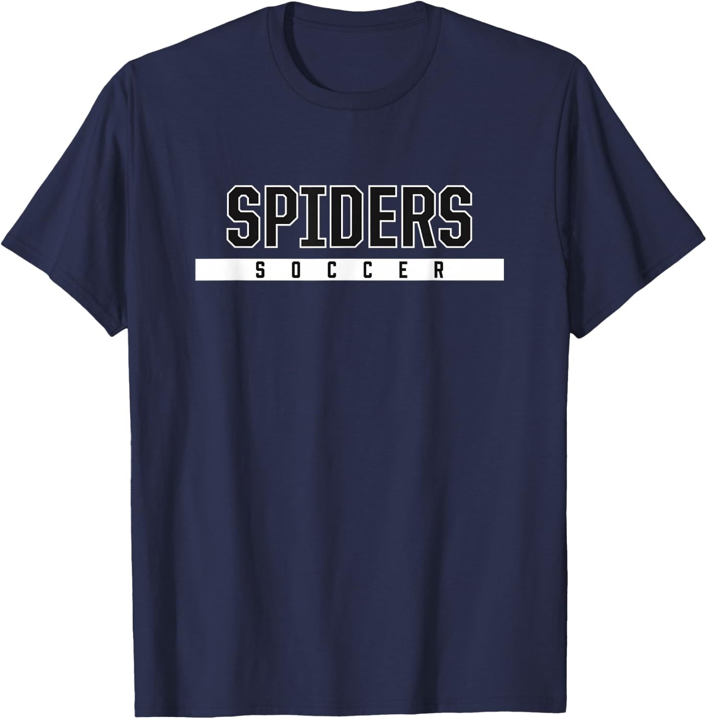 Spiders Concord High School Soccer T-Shirt - T-Shirt | Navy