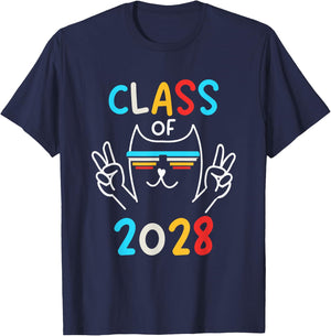 Class Of 2028 T-Shirt - T-Shirt | Navy