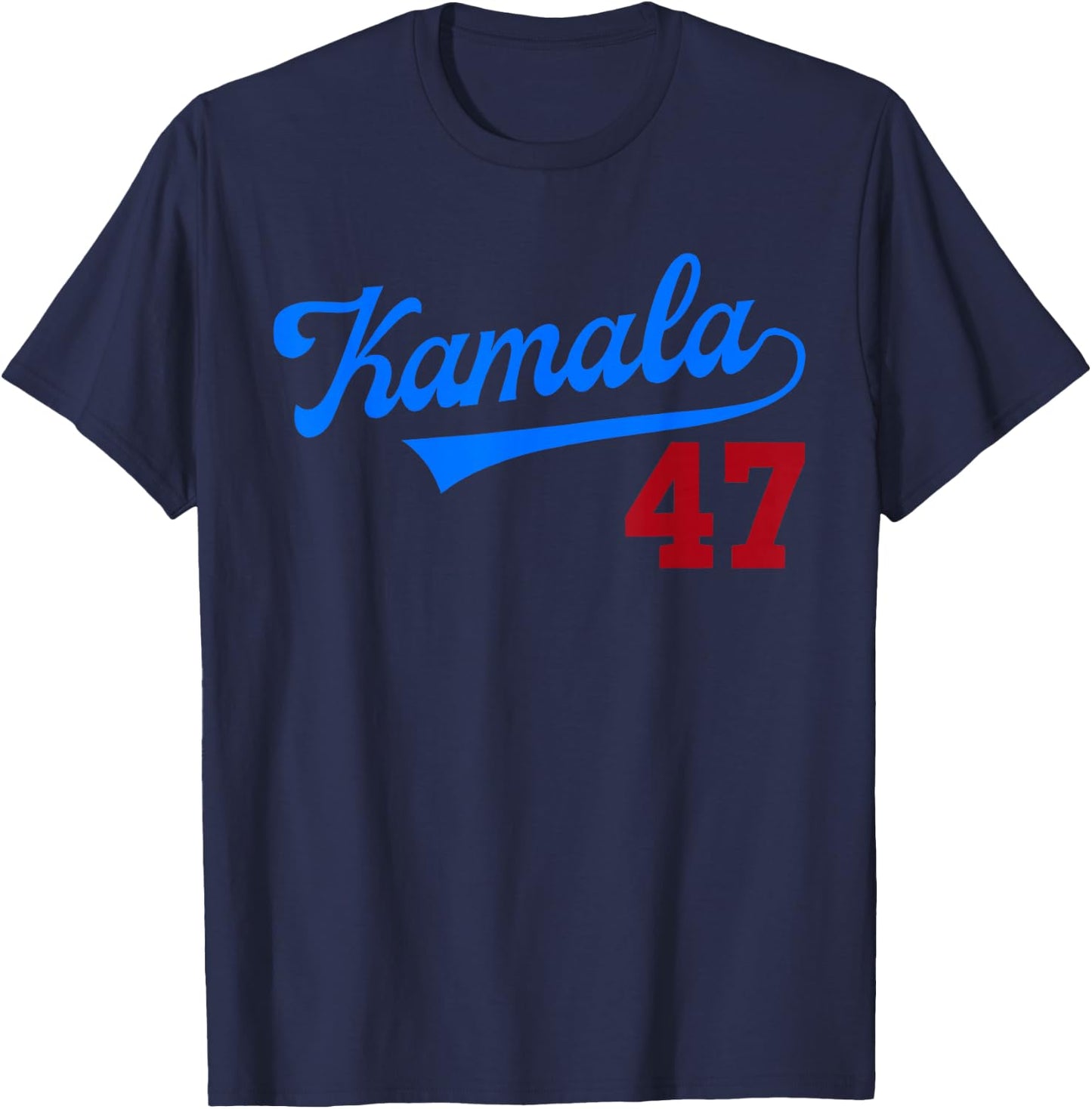Kamala Harris 47 th President USA America 2024 Election T-Shirt - T-Shirt | Navy