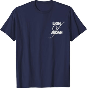Lion Of Judah T-Shirt - T-Shirt | Navy