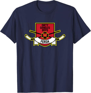Letter Funny Kenny Boys Dangle , Black, Small T-Shirt - T-Shirt | Navy