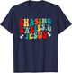 Chasing Babies and Jesus Chasing Babies & Jesus Christian T-Shirt - T-Shirt | Navy