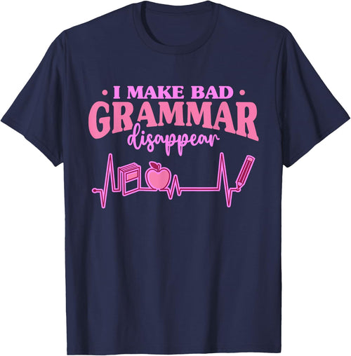 Book Grammar Police English Teacher Reading Women Kids
