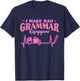 Book Grammar Police English Teacher Reading Women Kids T-Shirt - T-Shirt | Navy
