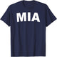 MIA T-Shirt - T-Shirt | Navy