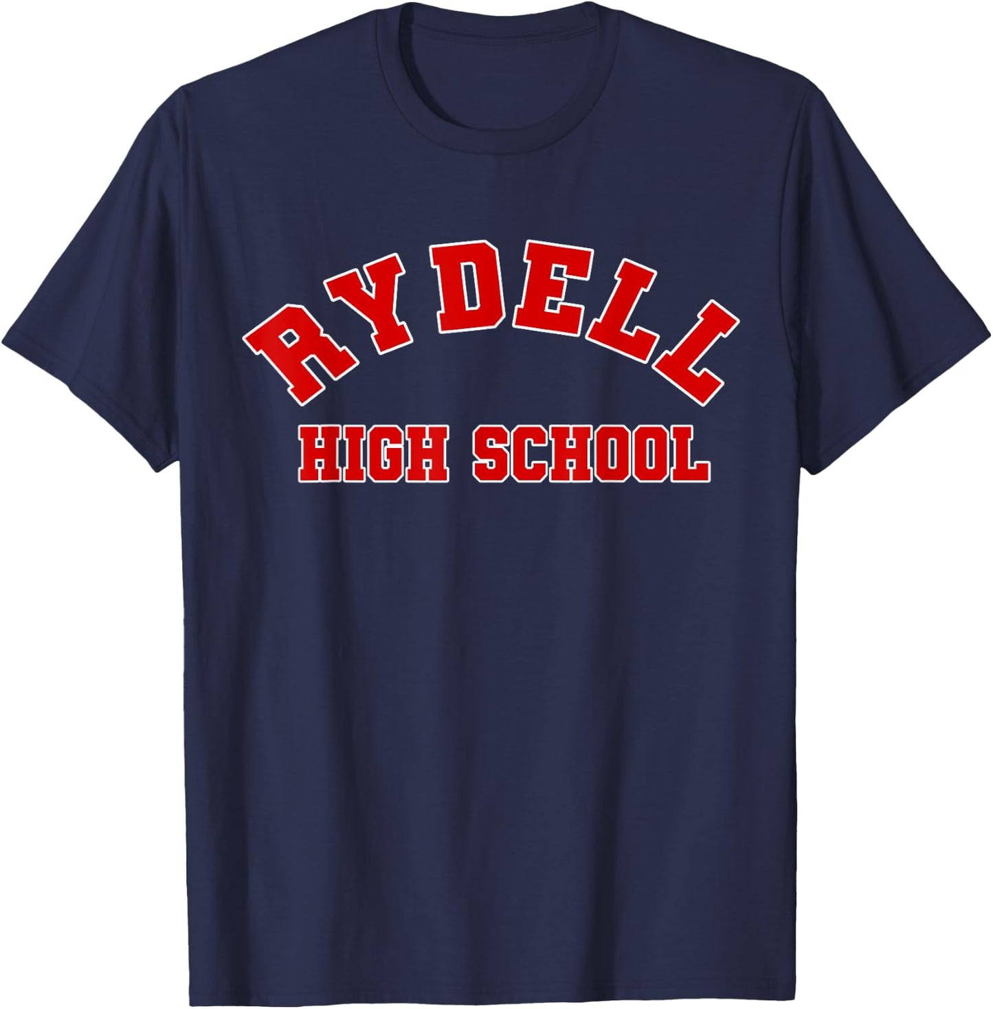 Rydell Vintage Art High School Pet Lovers Funny Apparel T-Shirt - T-Shirt | Navy