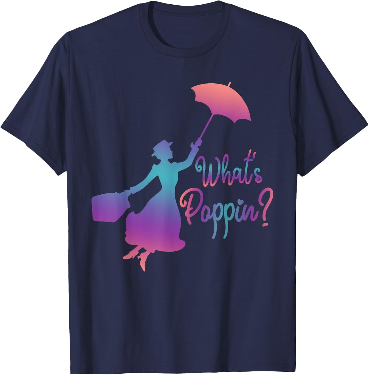 What Poppin? Funny Outfits Vintage Movies Awesome Costume T-Shirt - T-Shirt | Navy