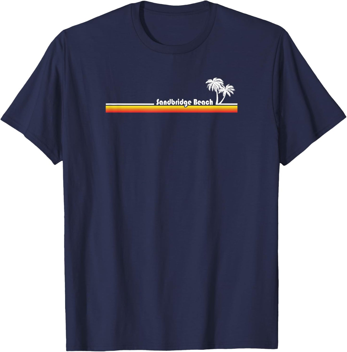 Sandbridge Beach Virginia T-Shirt - T-Shirt | Navy