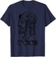 The King of Numidia MASNSEN Berbère Amazigh Masinissa T-Shirt - T-Shirt | Navy