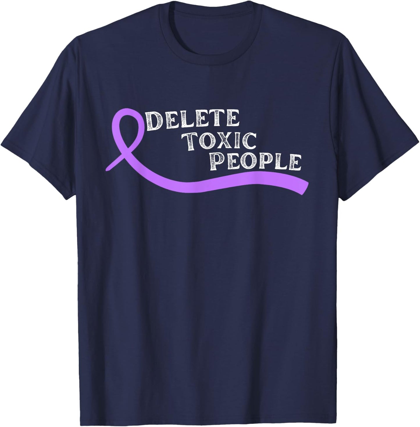 Narcissistic Toxic Abuse Awareness Narcissist Survivor T-Shirt - T-Shirt | Navy