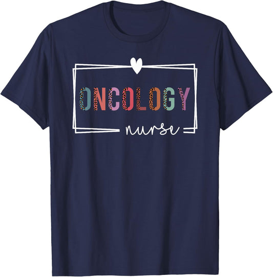 Oncology Nurse Oncology Nurse Nurses Day T-Shirt - T-Shirt | Navy