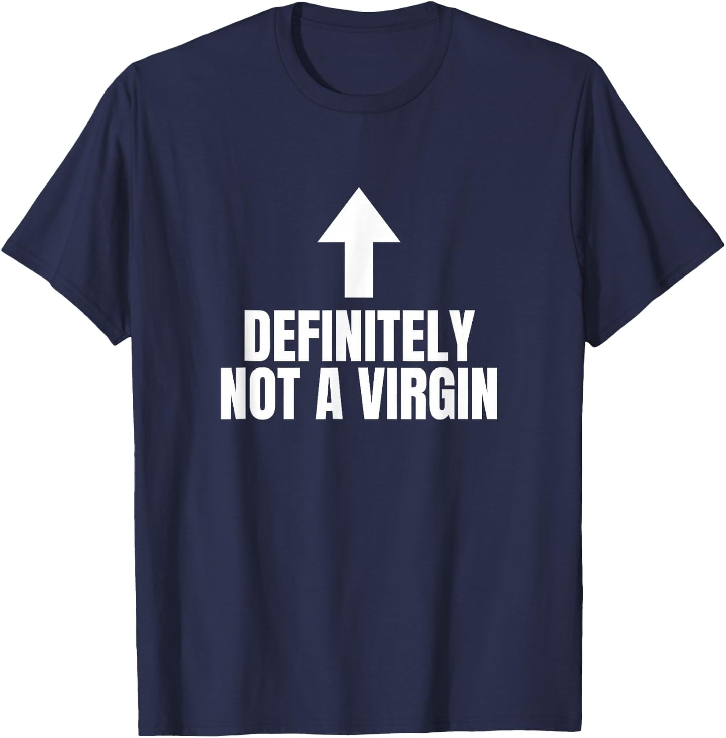 Funny Cringe Adult Joke Witty Meme T-Shirt - T-Shirt | Navy