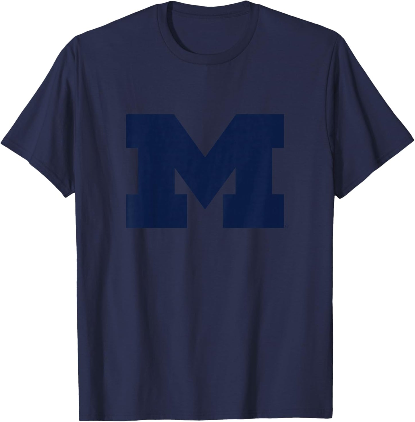 Kids University of Michigan Wolverines U of M Primary Logo T-Shirt - T-Shirt | Navy