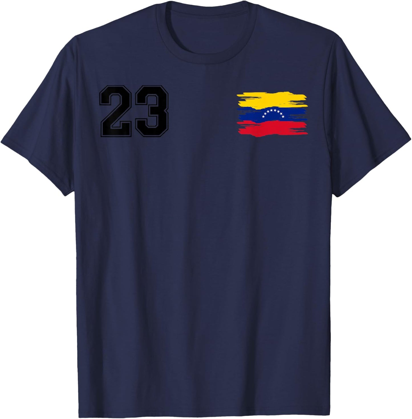 Venezuela - La Vinotinto Team Soccer Design for Venezuelans T-Shirt - T-Shirt | Navy