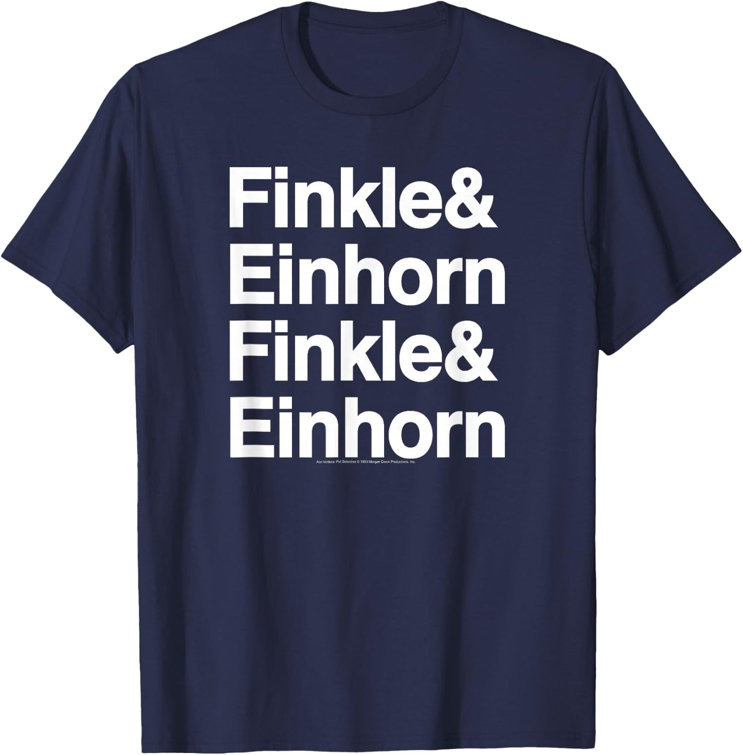 Ace Ventura Finkle is Einhorn T-Shirt - T-Shirt | Navy