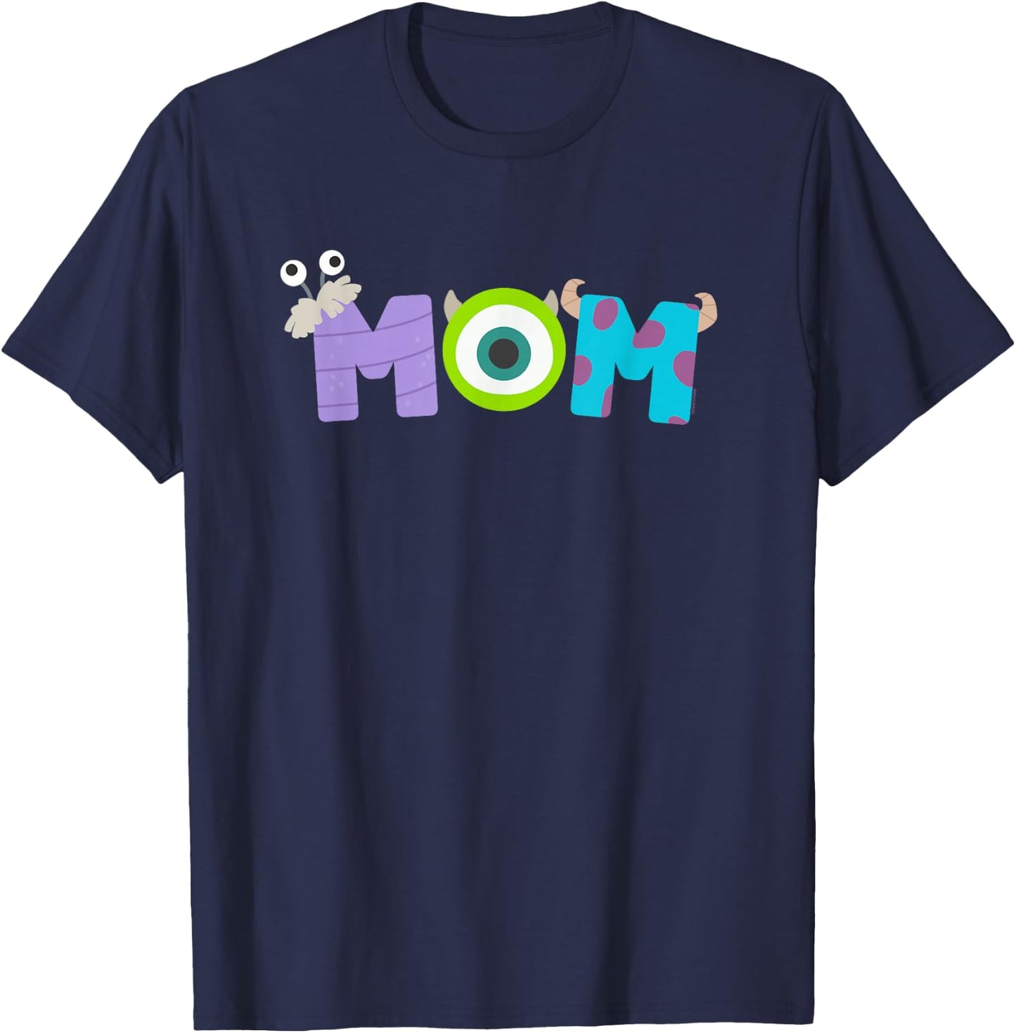 Disney and Pixar’s Monsters, Inc. Mom Mother’s Day Birthday T-Shirt - T-Shirt | Navy