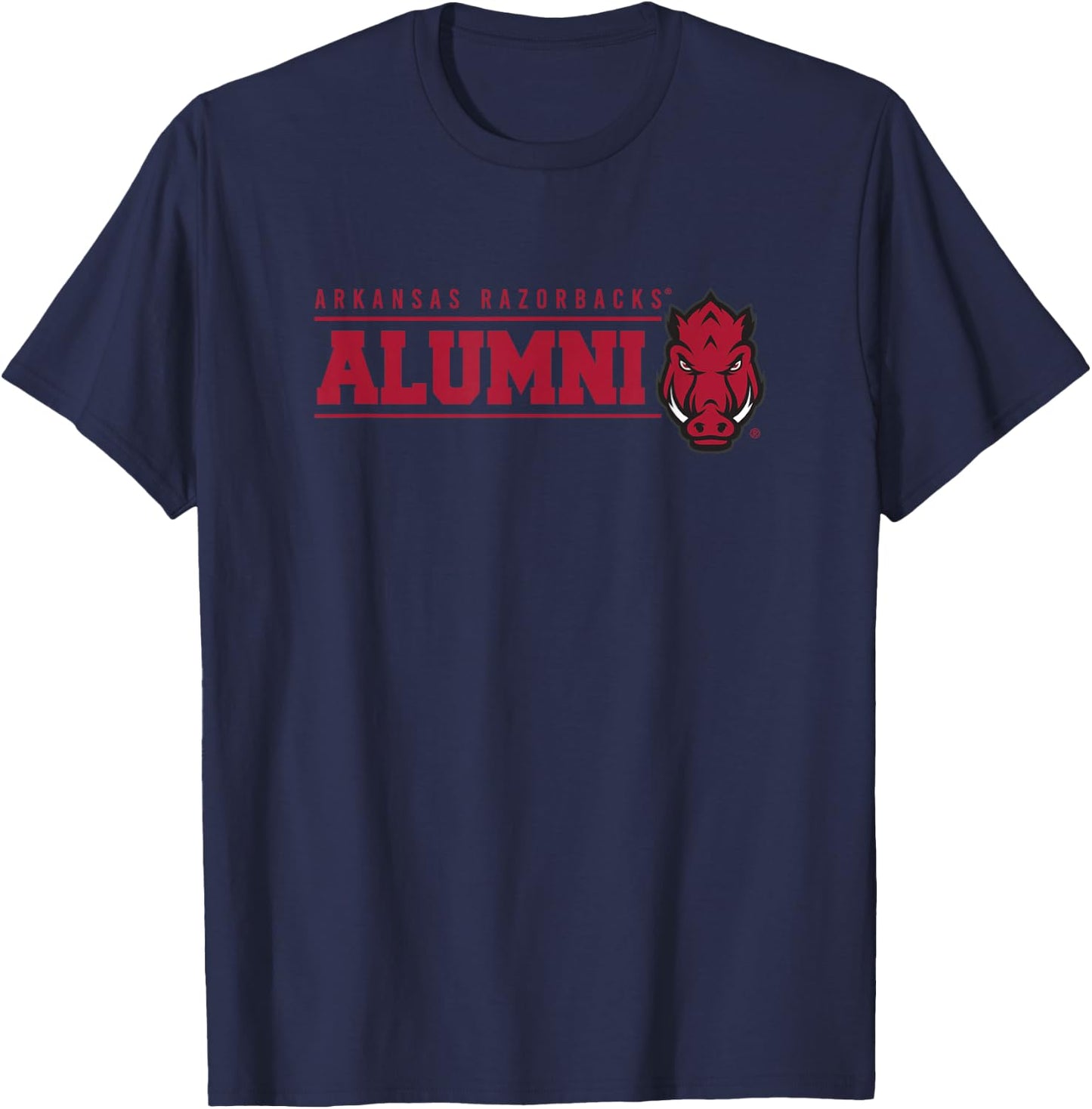 University of Arkansas Razorbacks Alumni Mascot T-Shirt - T-Shirt | Navy