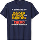 Funny Sarcastic Chemotherapy Shirt about Chemo Side Effects T-Shirt - T-Shirt | Navy