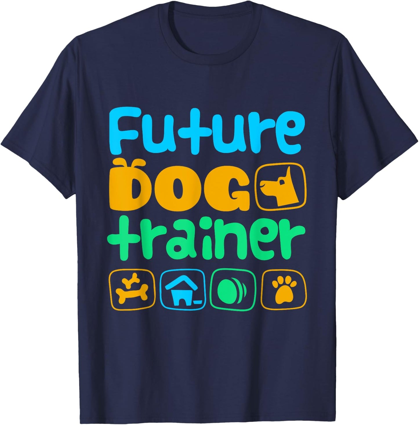 Future Dog Trainer Kid's T-Shirt - T-Shirt | Navy