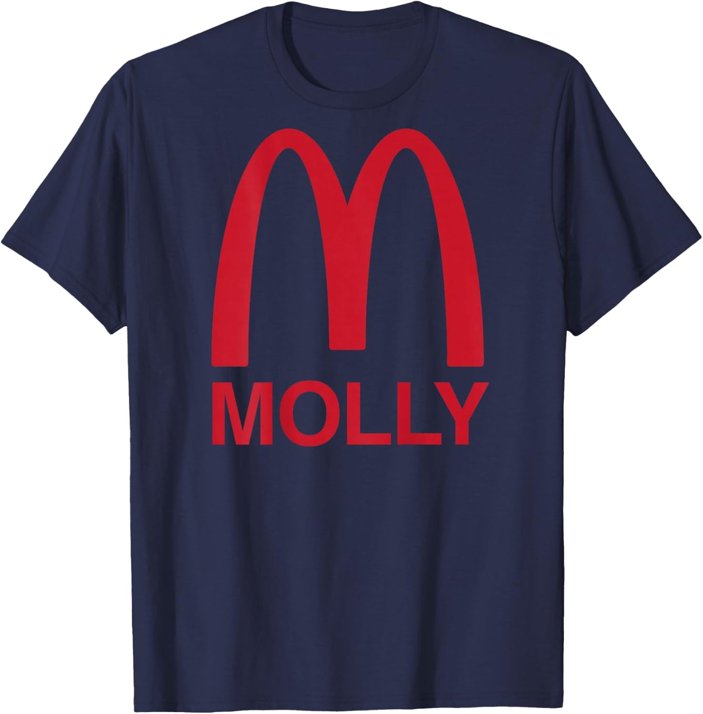 Molly Rave Fashion EDM | Mc Molly T-Shirt - T-Shirt | Navy
