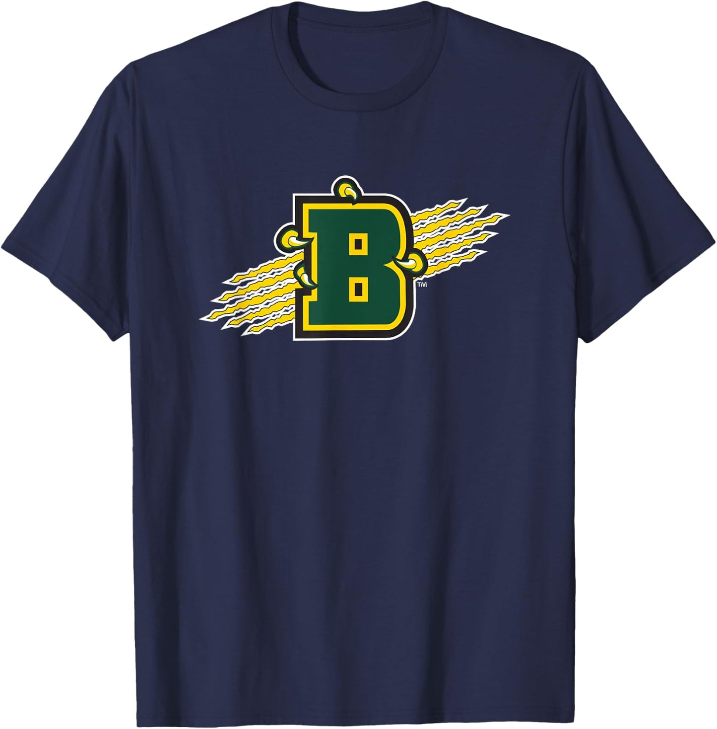 SUNY Brockport Golden Eagles B Logo T-Shirt - T-Shirt | Navy