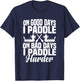 Dragon Boat Paddle Racing Team Kit for Dragon Boat Racing T-Shirt - T-Shirt | Navy